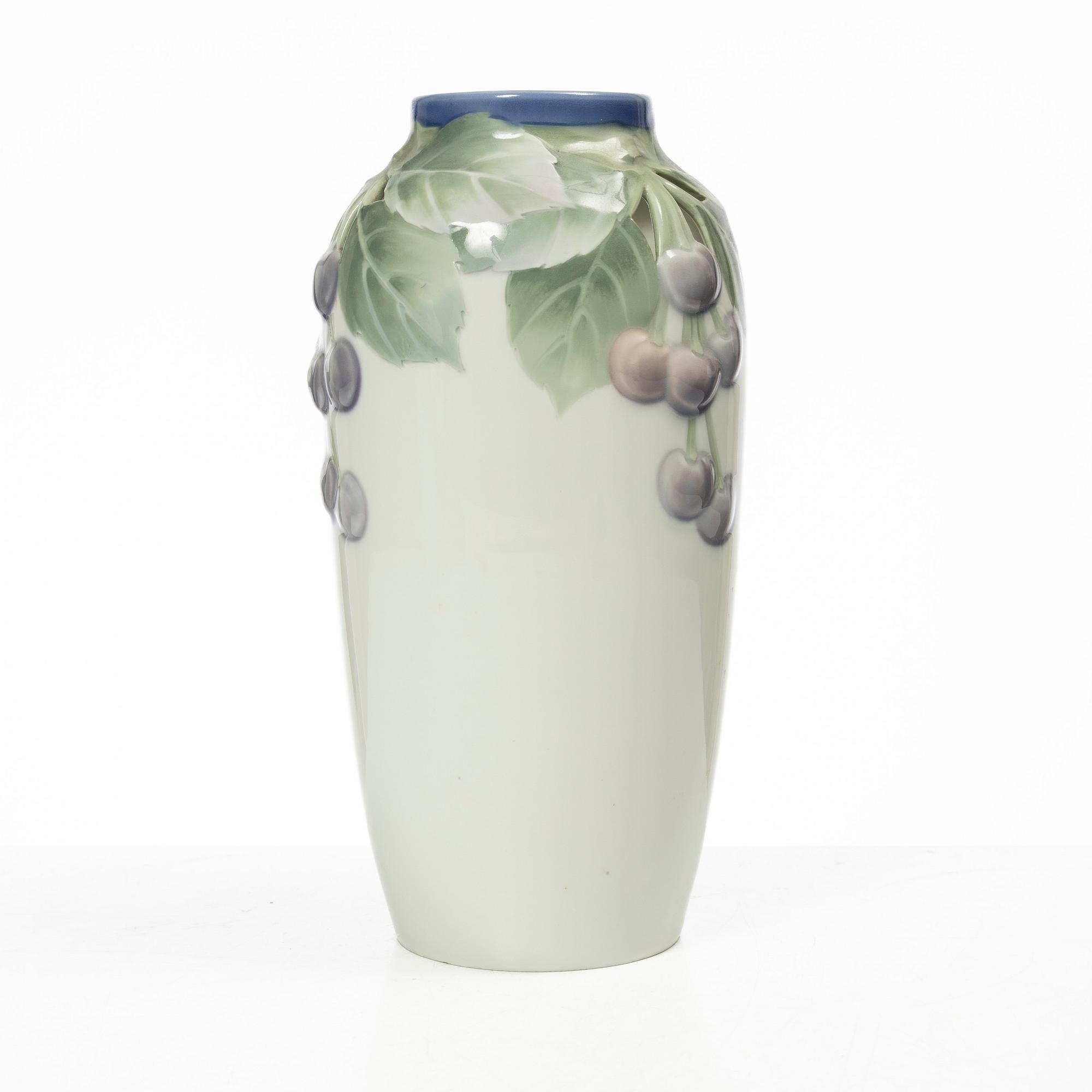 Georg Asplung, vas, porslin, Jugend, Rörstrand, omkring år 1900.