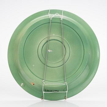 Birger Kaipiainen, a decorative ceramic plate signed Kaipiainen.