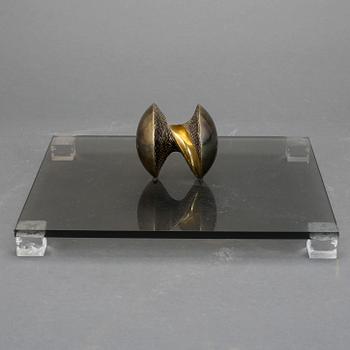 A Björn Weckström bronze sculpture, Finland 1975.