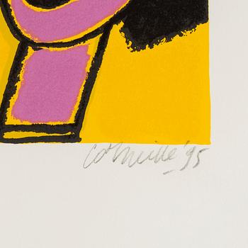 BEVERLOO CORNEILLE, a lithograph in colors, signed, numbered 44/250 and dated 95.