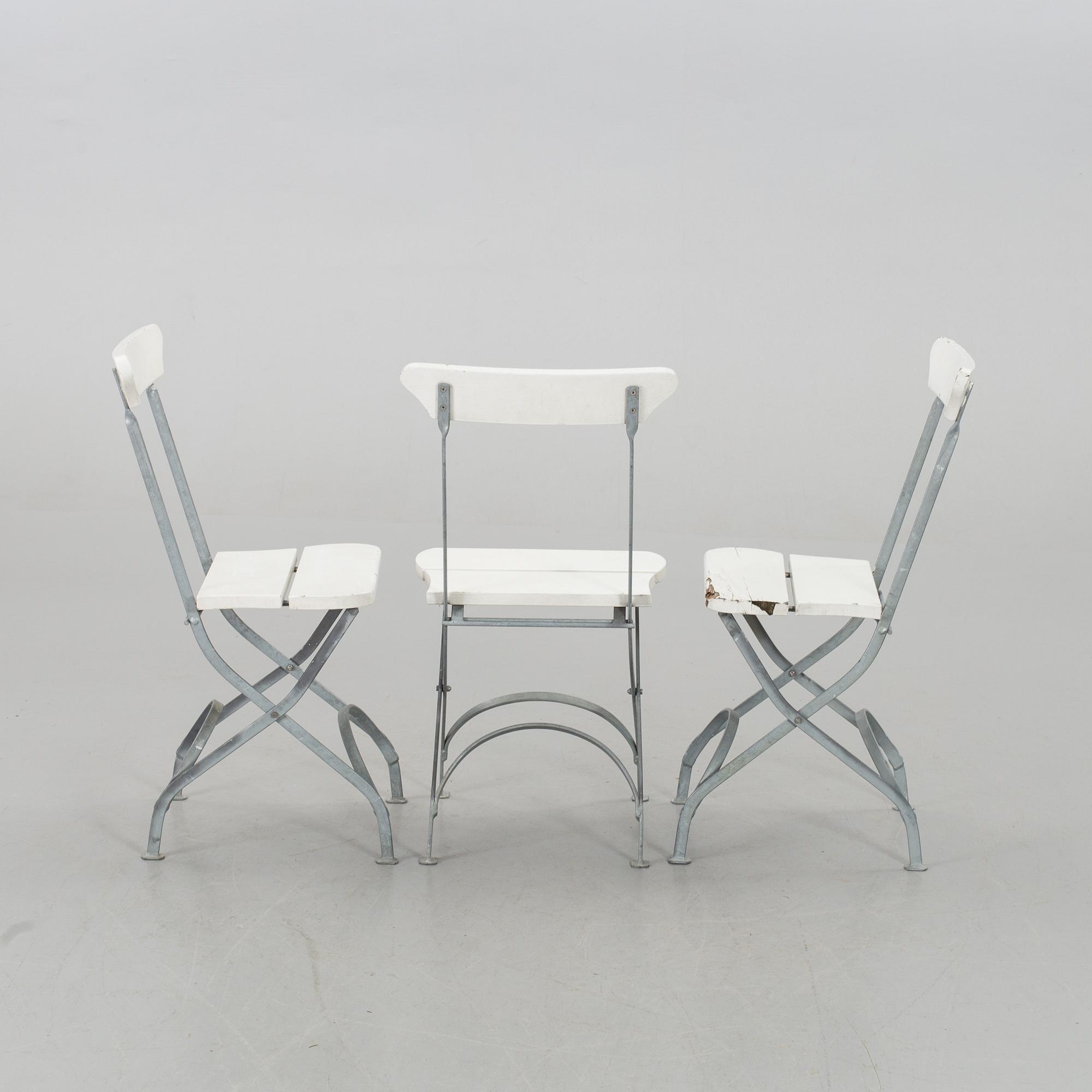 STOLAR, 3 st, Byarums Bruk, "Classic nr 2", modern tillverkning,