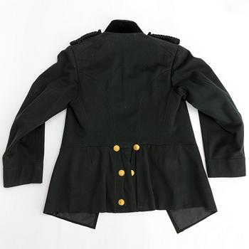 Uniform for a forester, dated 1901.