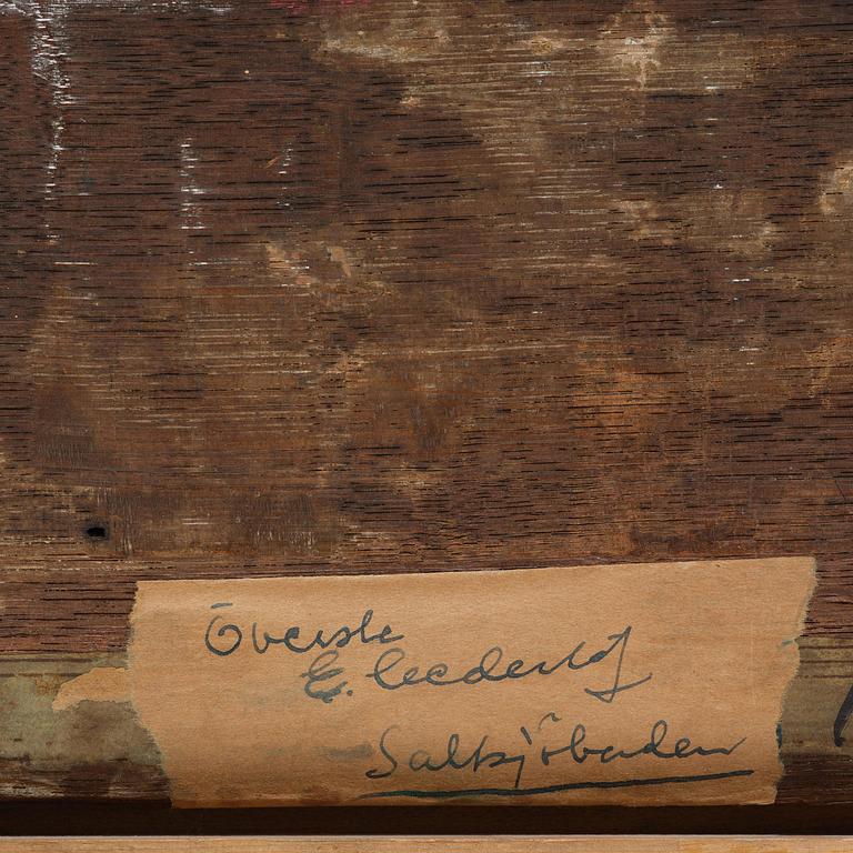 Theobald Michau, attributed to, Landscape with figures, domesticated animals, and boats by the river.