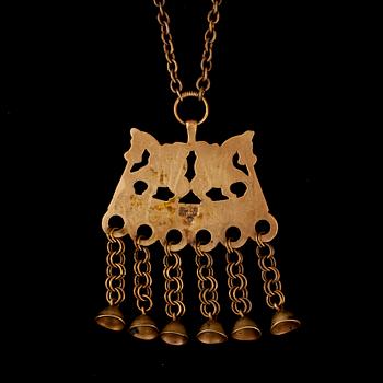 HALSSMYCKE, brons. Kalevala Koru.