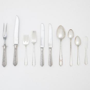 R Wallace & Sons, a silver cutlery, Wallingford, Connecticut, USA (65 pieces).
