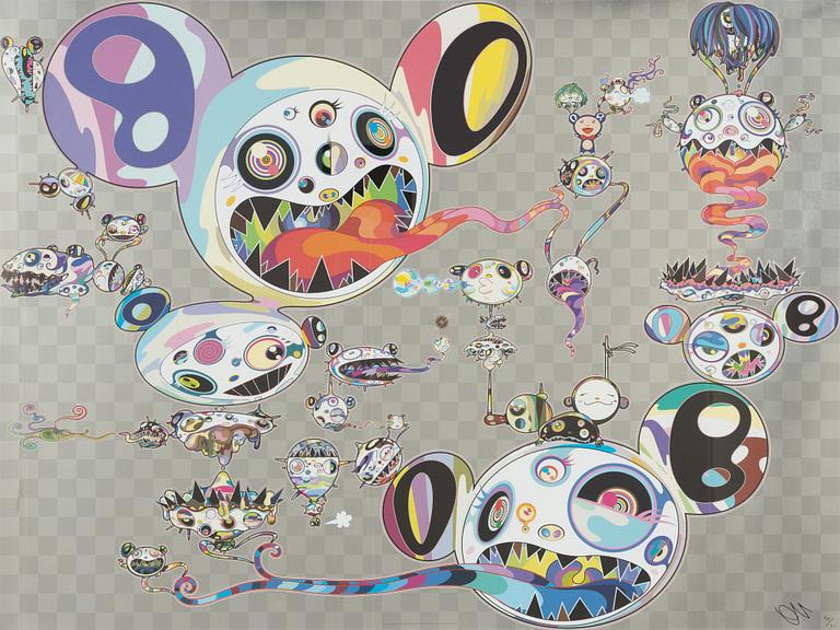 Takashi Murakami, "Hands Clasped".