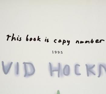 David Hockney, "Sumo". A Bigger Book by Taschen.