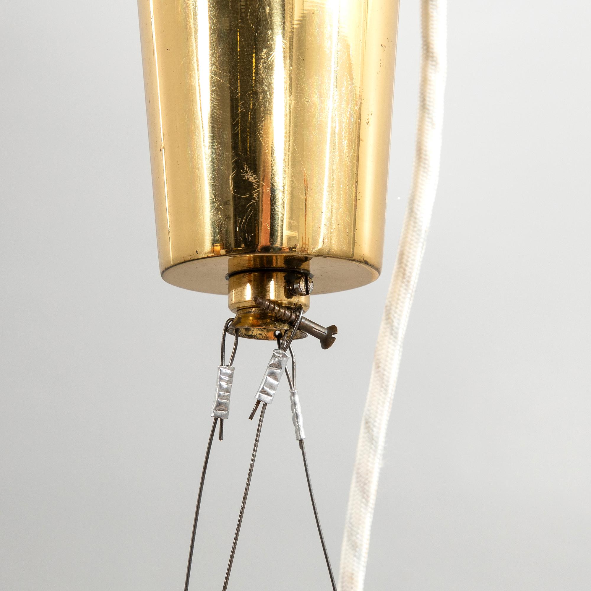 Vilhelm Lauritzen, Ceiling lamp, "VL Ring Crown 5", Louis Poulsen, Denmark.