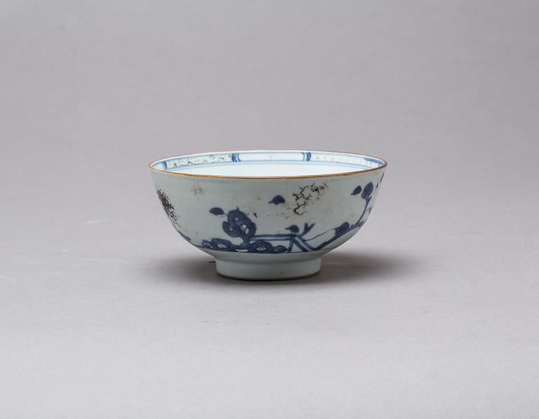 SKÅL, kompaniporslin. Kina, Qianlong dynastin, ca 1750.