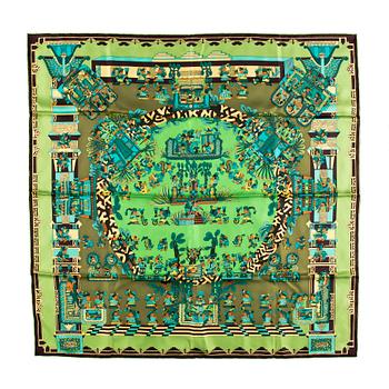 1327. HERMÈS, scarf "Astres et Soleils".