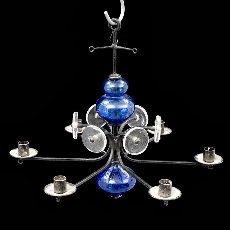 Erik Höglund, a chandelier from Boda Smide.