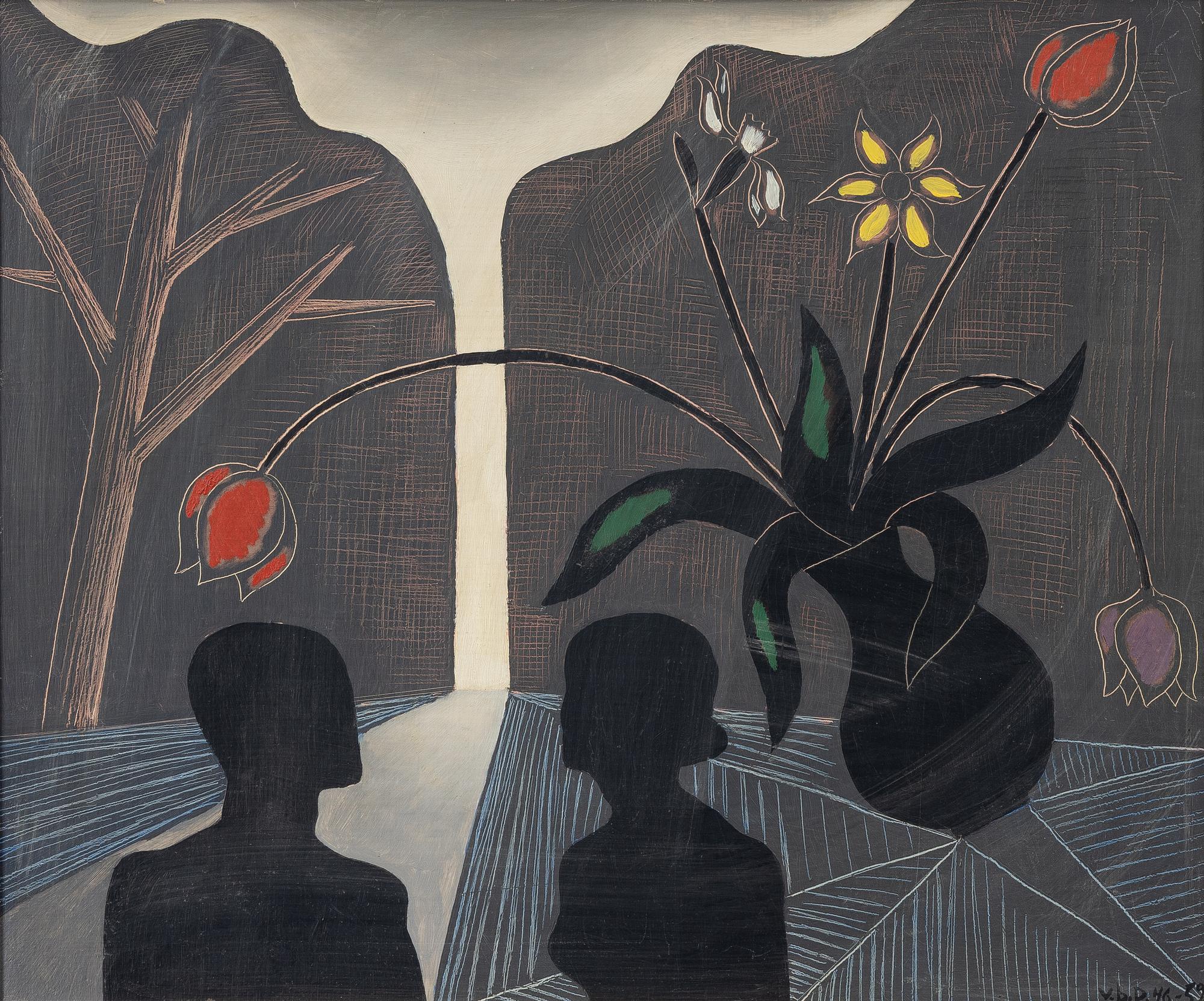 Vilhelm Bjerke-Petersen, "Adam and Eve".
