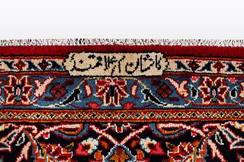 A carpet, Keshan, ca 353 x 240 cm.