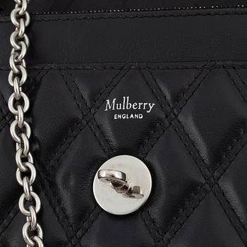 Mulberry, a black, quilted leather 'Small Darley' handbag, 2019.