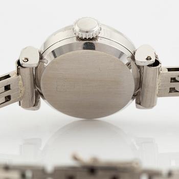 White gold and diamond ladies watch, Arctos Incabloc.