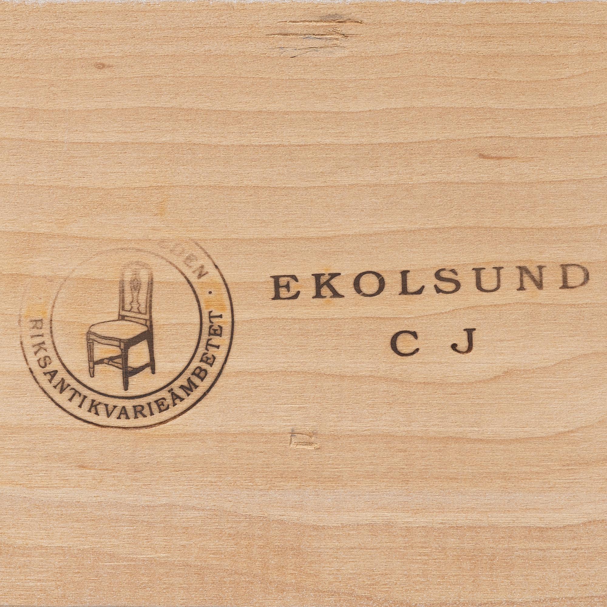 Bokhylla, "Ekolsund", IKEA:s 1700-talsserie, 1990-tal.