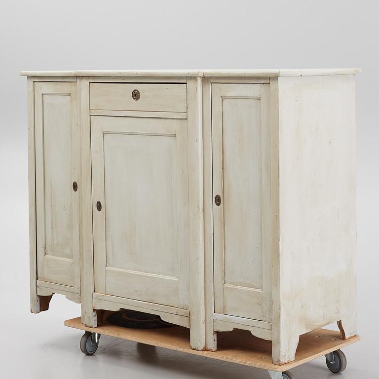 A cupboard, circa 1900.