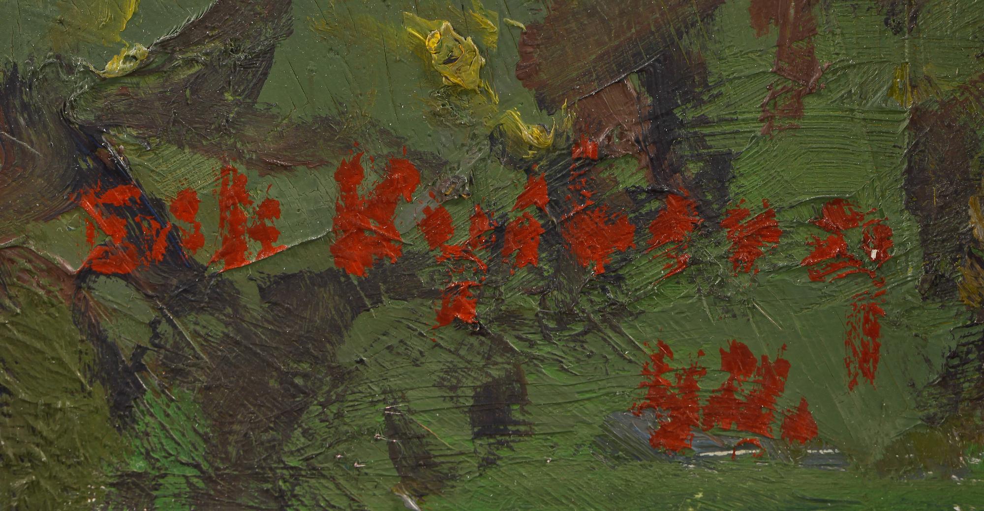 ERIK KYLBERG, olja på pannå, signerad och daterad 44?.