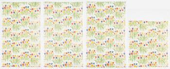 Curtains, 4 pieces, "Tulip", Josef Frank, Svenskt Tenn Company.