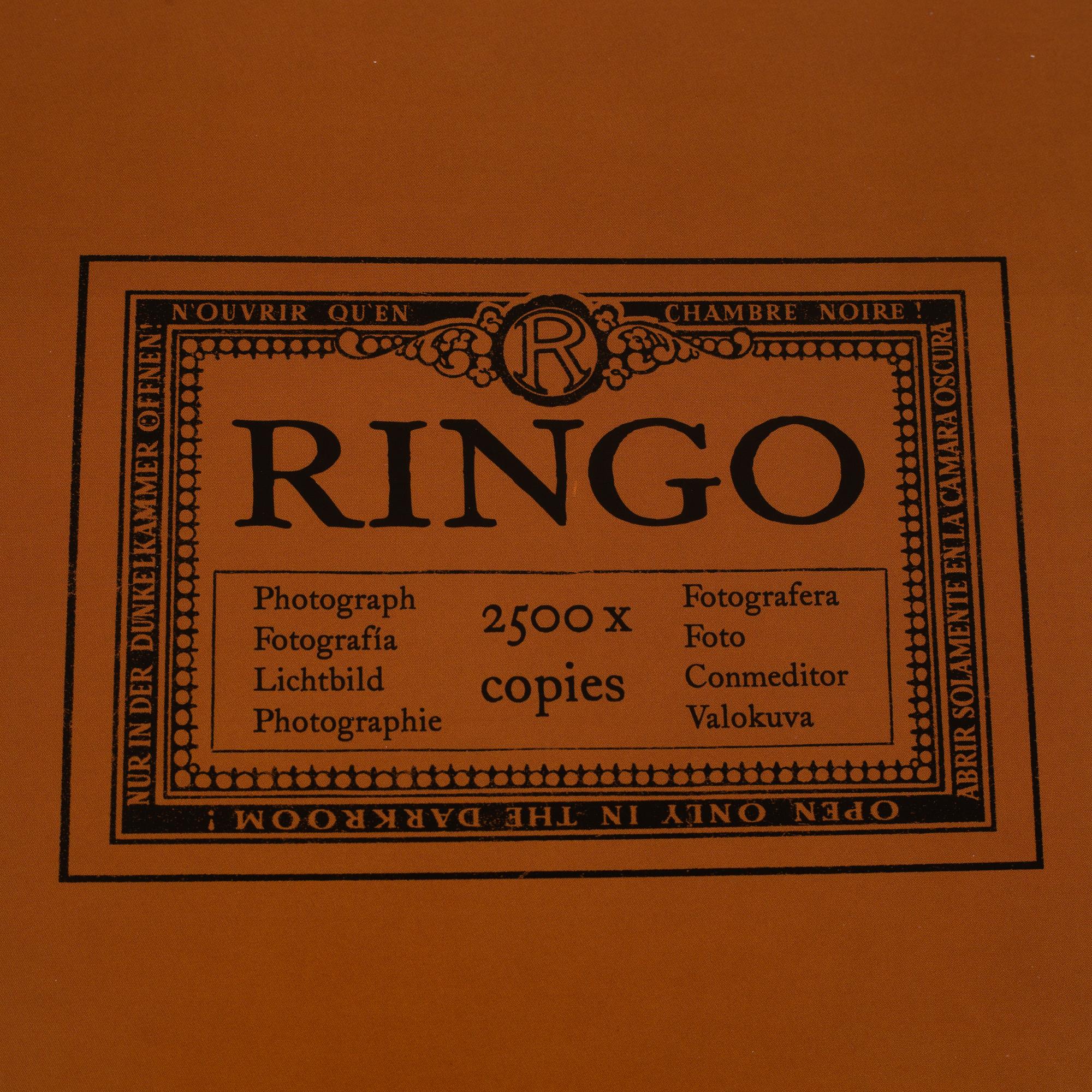 RINGO STARR, "Photograph" Limited Edition, signed by Ringo Starr and numbered, 2470/2500.