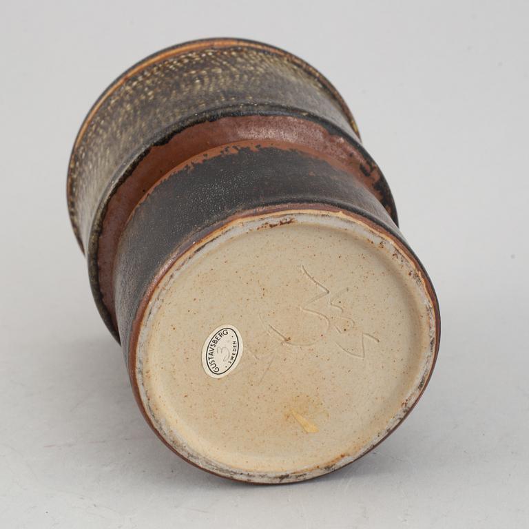 Stig Lindberg,vase, Gustavsberg.