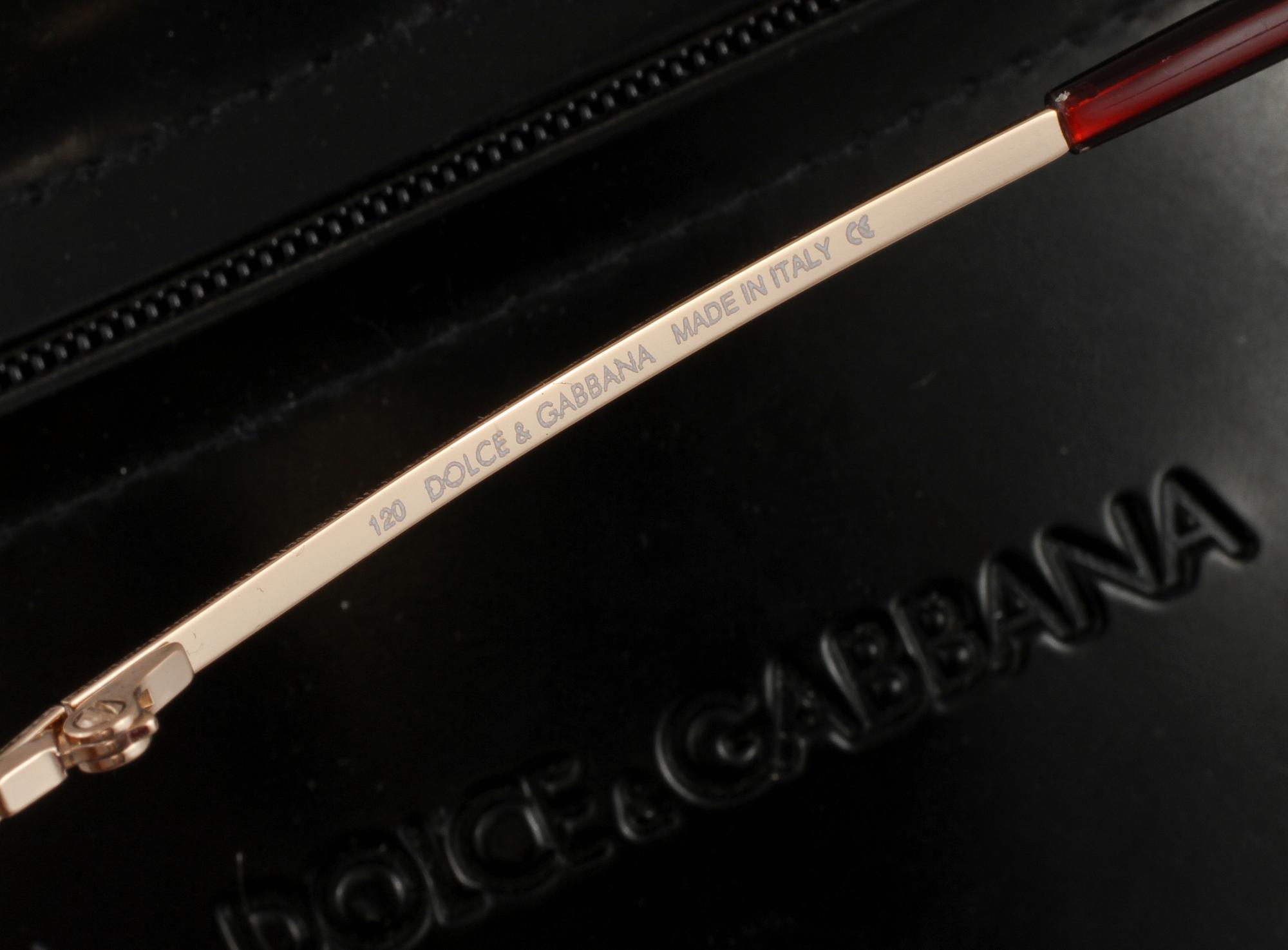 SOLGLASÖGON, Dolce & Gabbana.
