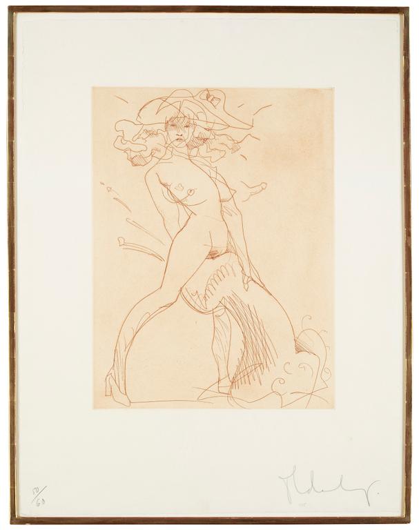 Claes Oldenburg, "Figure and phallus I".