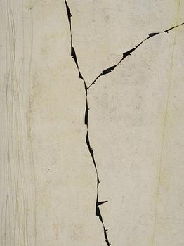 Thea Ekström, Crack Painting.