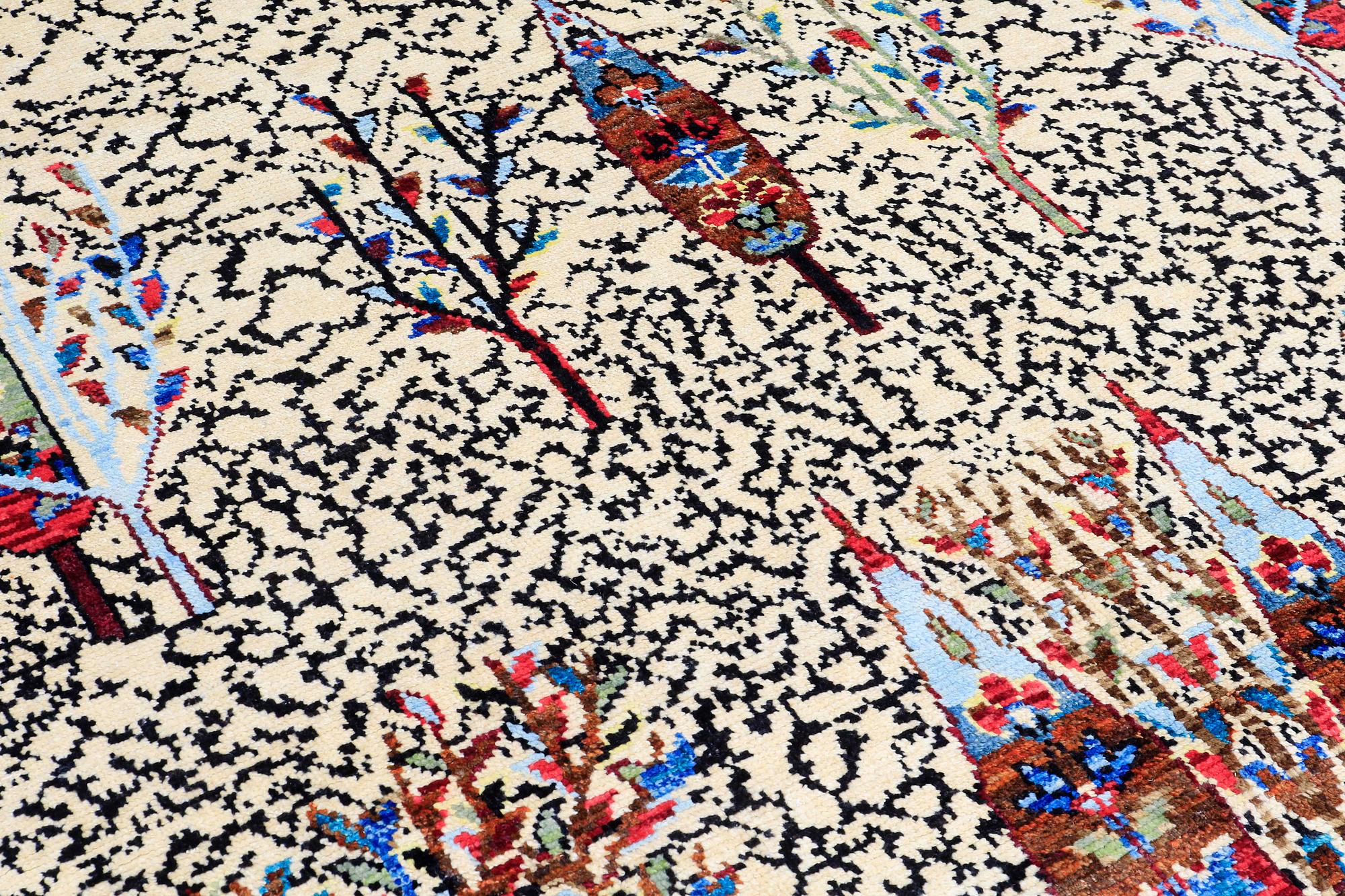 A CARPET, oriental, ca 292 x 195 cm.