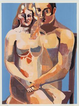 Cecilia Sikström,  "Mans och kvinnofigur".