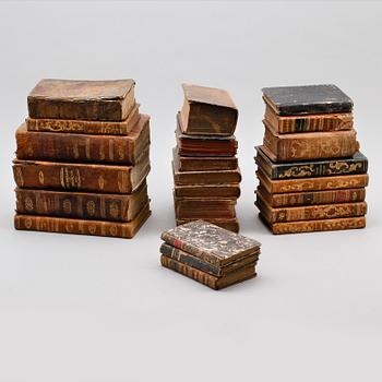 SAMLING BÖCKER, 24 st, Frankrike, 1800-talets första hälft.