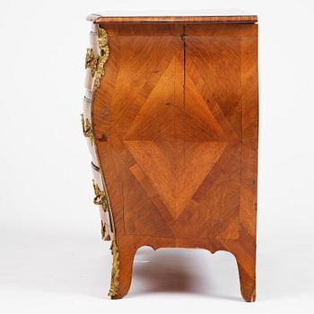 Byrå, Stockholmsarbete, 1700-talets senare del, Rokoko.