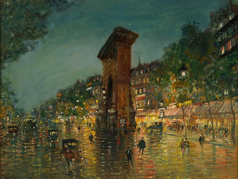 Constantine Korovine, Gatyvy från Paris.