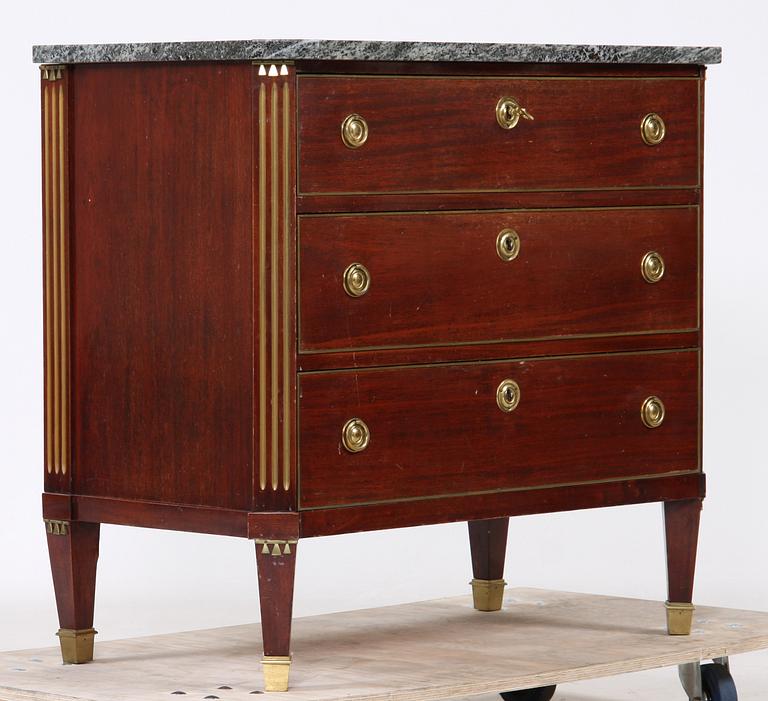 BYRÅ, gustaviansk stil, 1900-tal.