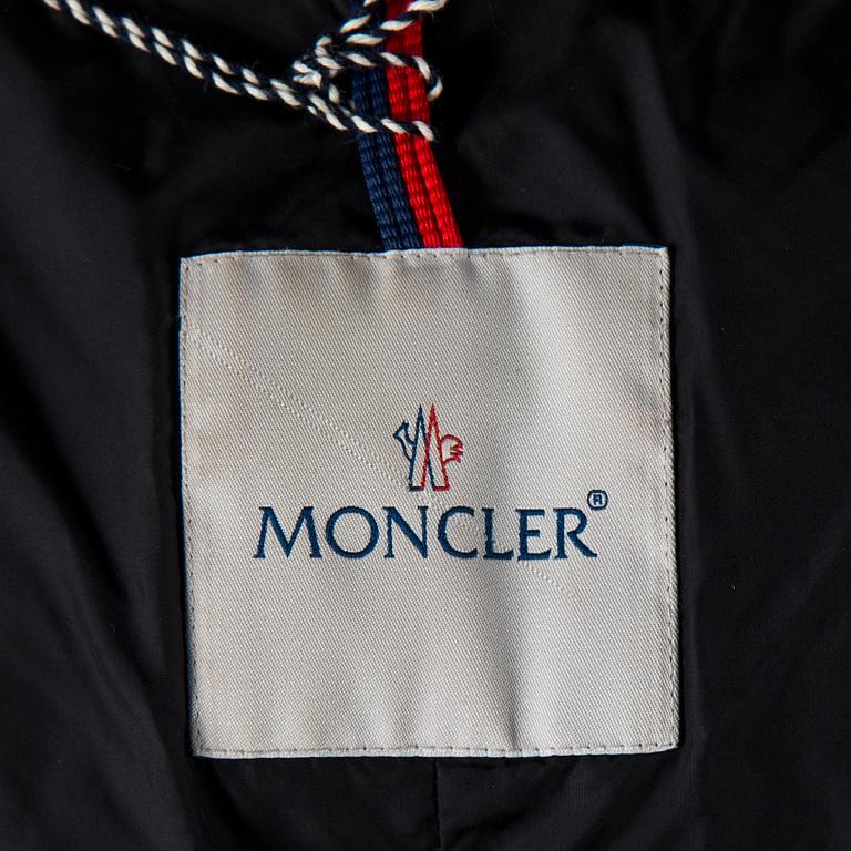 A Moncler down coat, size 2.