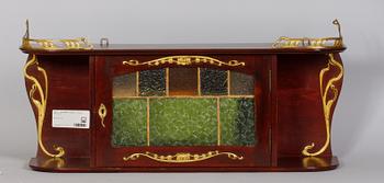 VÄGGSKÅP,jugend, tidigt 1900-tal.