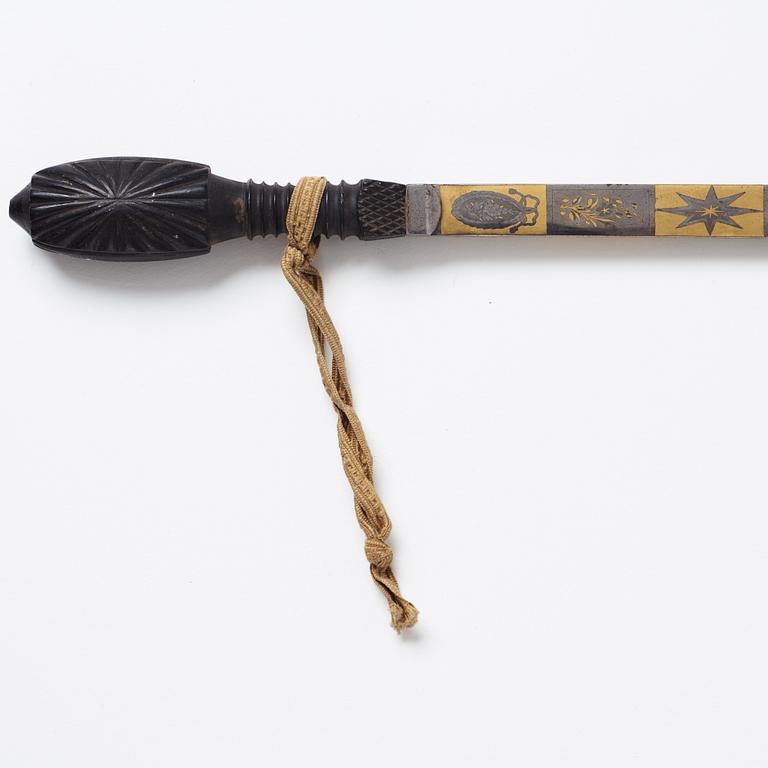 An ell measure stick, Sweden, late 19 th ct.