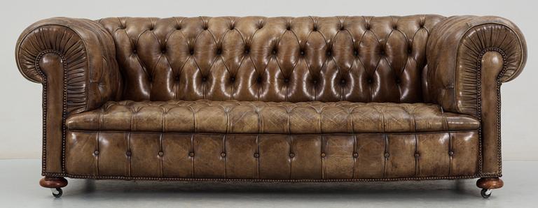 SOFFA, Chesterfield, Prides of London Limited, England 1970-tal.