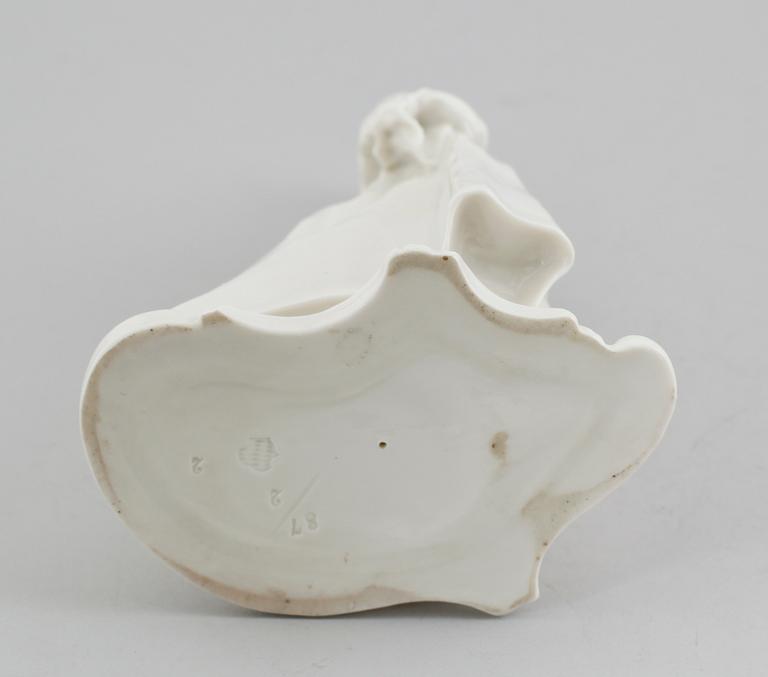 FIGUR, porslin, Nymphenburgliknande märke, 1900-tal.