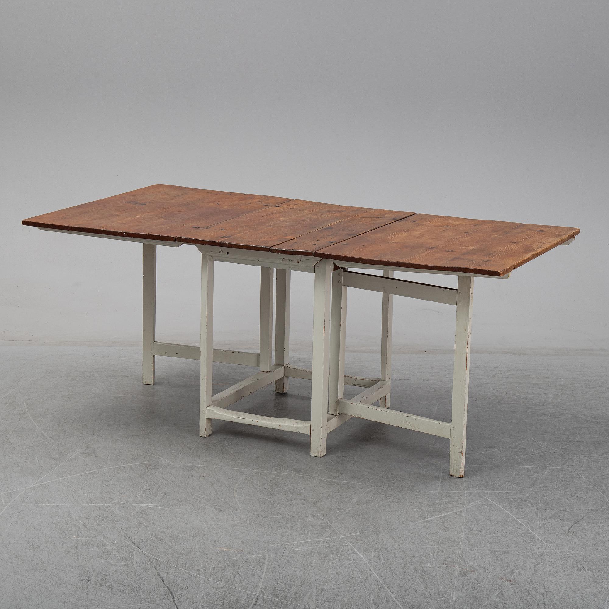 SLAGBORD, allmoge, 1800-tal.