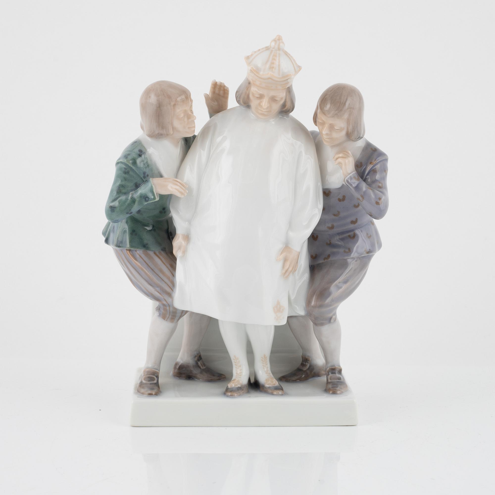 A porcelain figurine, Royal Copenhagen, Denmark, 1889-1922.