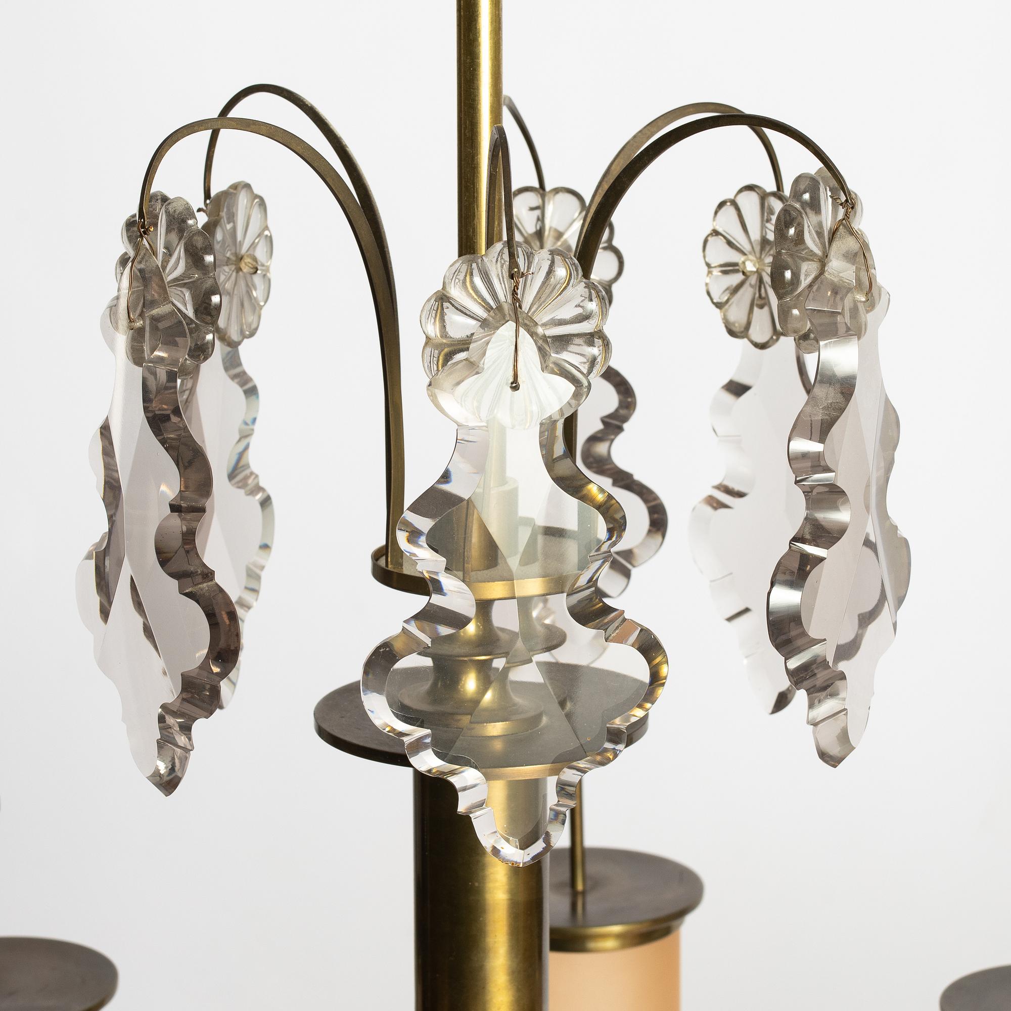 Harald Notini, a ceiling lamp model 10023, Arvid Böhlmarks Lampfabrik, Stockholm, 1930s.