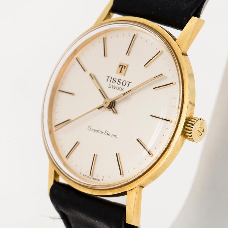 TISSOT, Seastar Seven, wristwatch, 33,5 mm.
