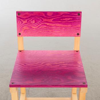 FREDRIK PAULSEN, "Röhsska"Designbaren, barstol, Blå Station 2020, Barstol 15/18.