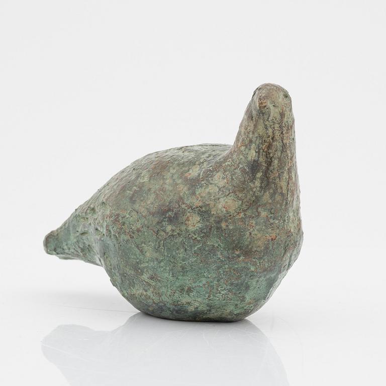 Henrik Allert, skulptur, patinerad brons, signerad.