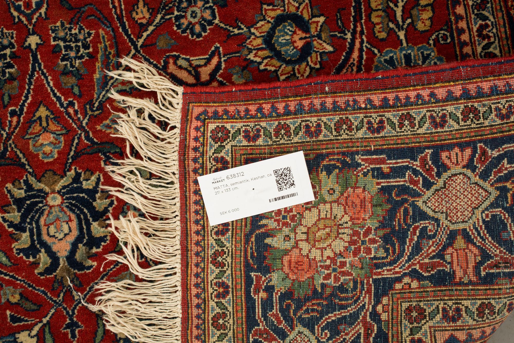 MATTA, semiantik, Keshan, ca 211 x 133 cm.