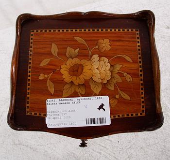 LAMPBORD, Louis XV-stil,, 1800-talets senare hälft.