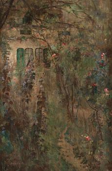 Julia Beck, In the garden, Normandy.