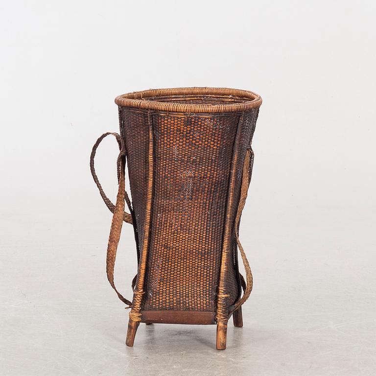 A late 19th century Vietnamese basket.