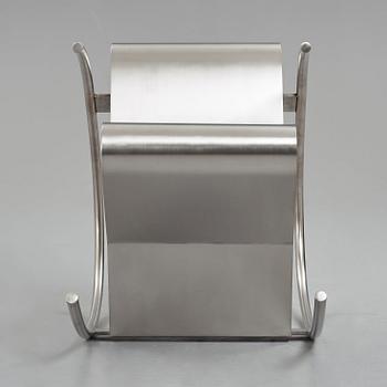 Sigurdur Gustafsson, a "Rock n Roll" stainless steel rocking chair, Källemo, Sweden, post 1999.